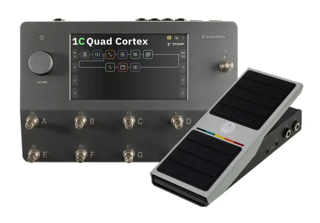 Neural DSP Quad Cortex with Walrus Audio Canvas Expression Pedal Bundle